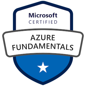 Microsoft Azure Fundamentals Certificate